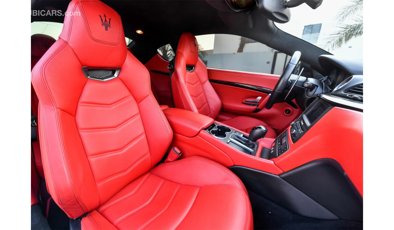 Maserati Granturismo Sport 2015 - Fully Agency Serviced - Only AED 2,722 Per Month! - 0% DP