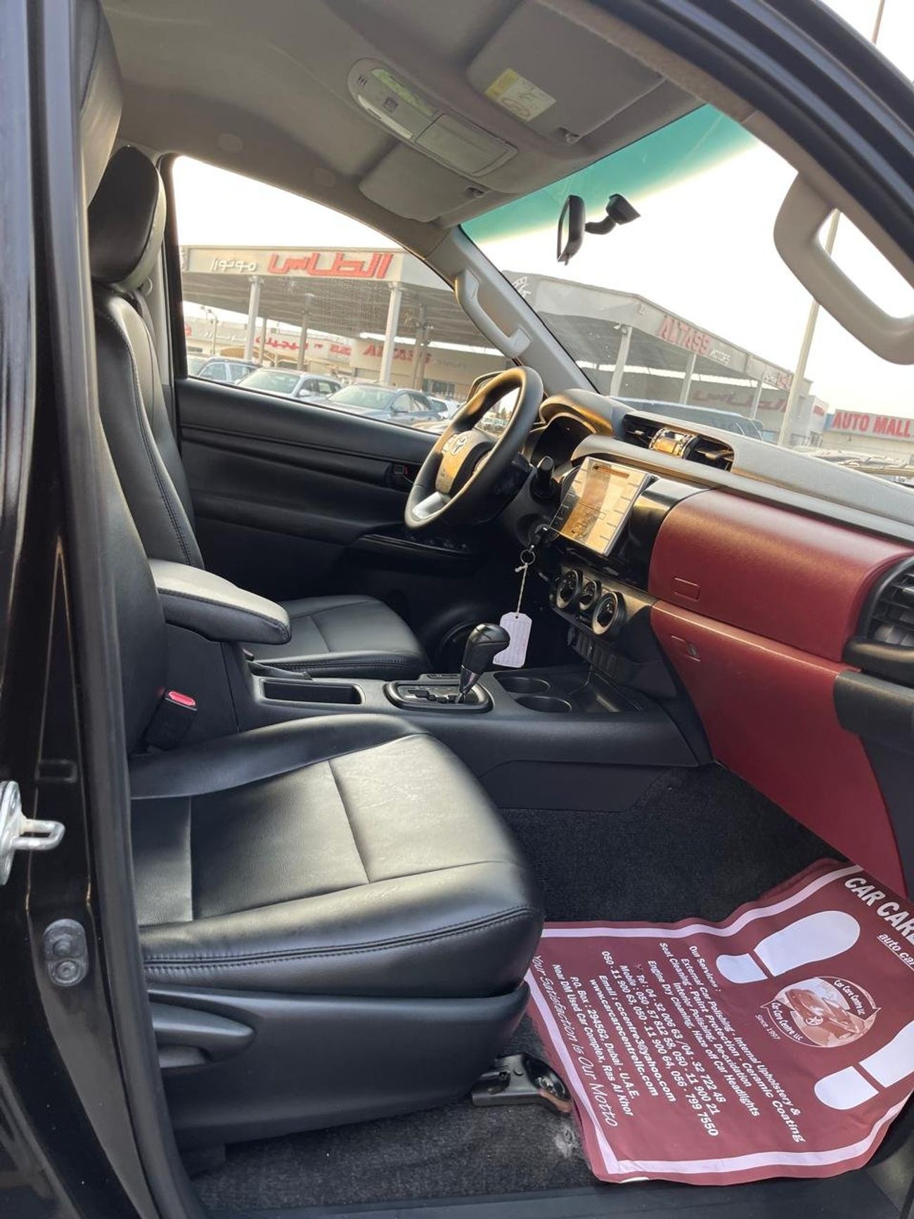 تويوتا هيلوكس Toyota hilux LHD black color petrol engine