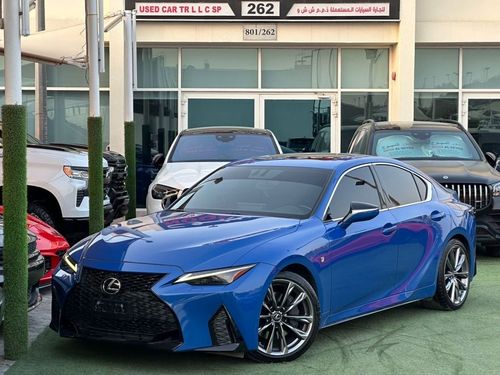 لكزس IS 350 لكزس IS350 اف سبورت خليجي 2022 تشييكات الوكالة صبغ وكالة بحالة الوكالة لون مميز ‏‎فل اوبشن