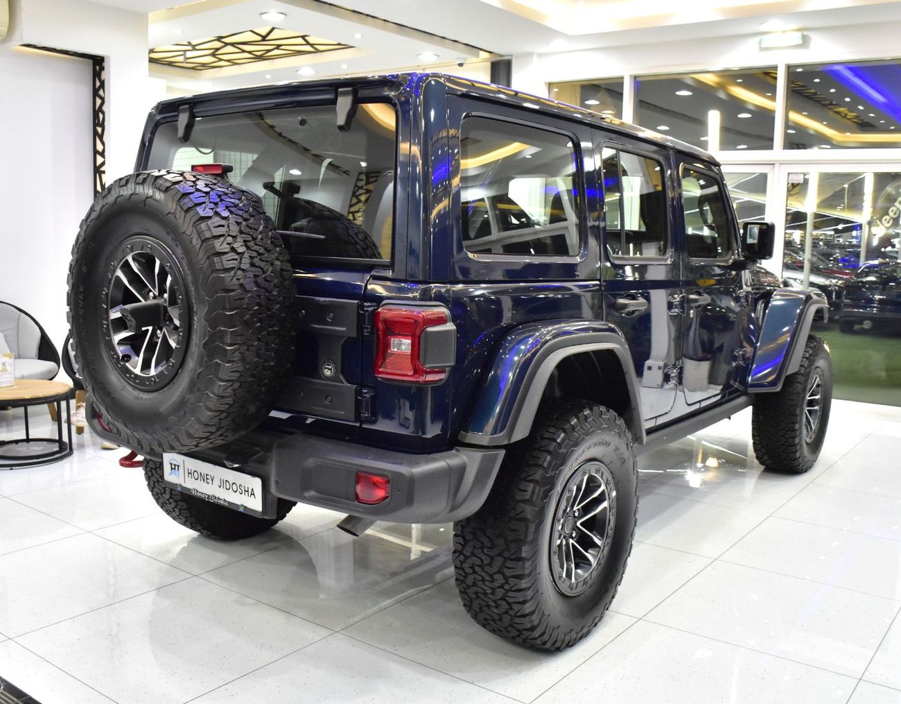 Jeep Wrangler EXCELLENT DEAL for our Jeep Wrangler Unlimited Rubicon 2.0L ( 2025 Model ) in Blue Color GCC Specs