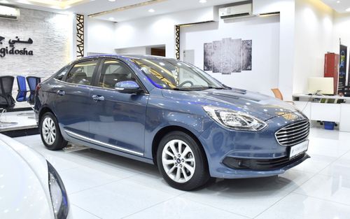 Ford Escort EXCELLENT DEAL for our Ford Escort ( 2020 Model ) in Blue Color GCC Specs