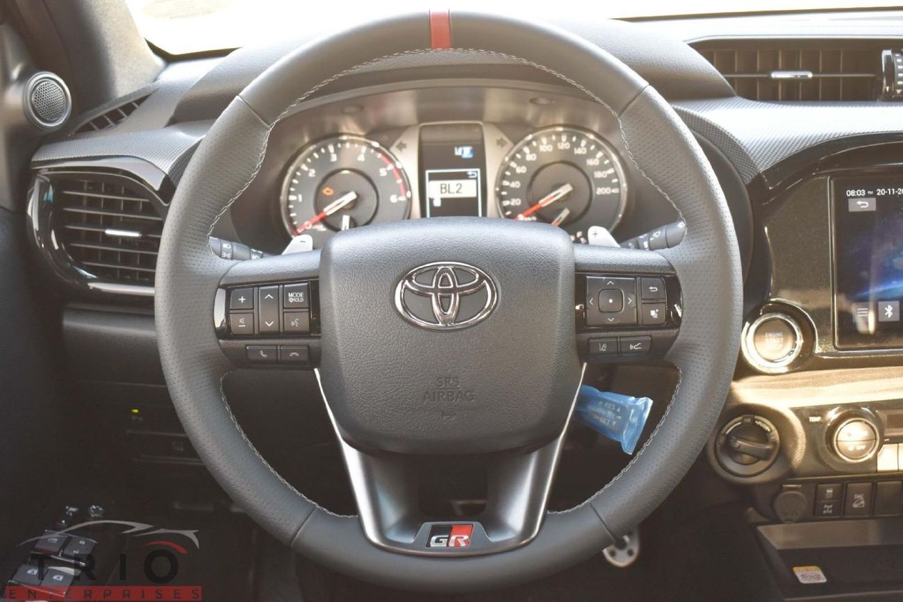 Toyota Hilux GR Sport 2.8L TOYOTA HILUX- 2.8L- GR- DIESEL- AUTOMATIC TRANSMISSION- FULL OPTION WITH WIRELESS CHAR