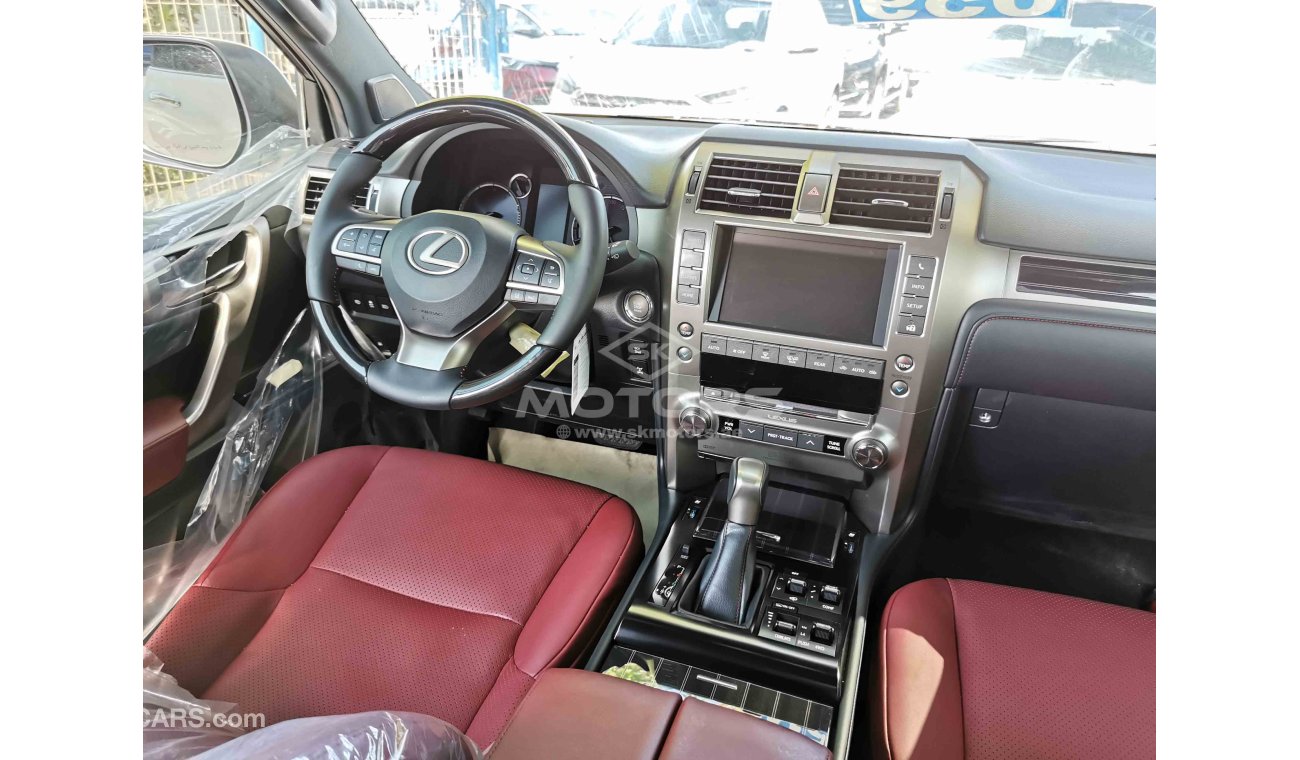 لكزس GX 460 18" Alloy Rims, Memory/2-Power/Leather Seats, DVD+Rear DVD, Sunroof, (CODE # LGX20)