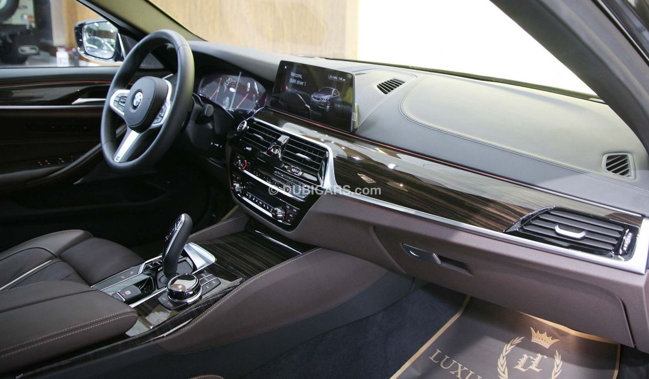 BMW 550i M AERODYNAMICS PACKAGE -GCC, UNDER WARRANTY AND CONTRACT SERVICE