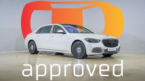 Mercedes Maybach S680 Maybach S680 Maybach| AED 11,220 PM | Warranty January 2027 | GCC