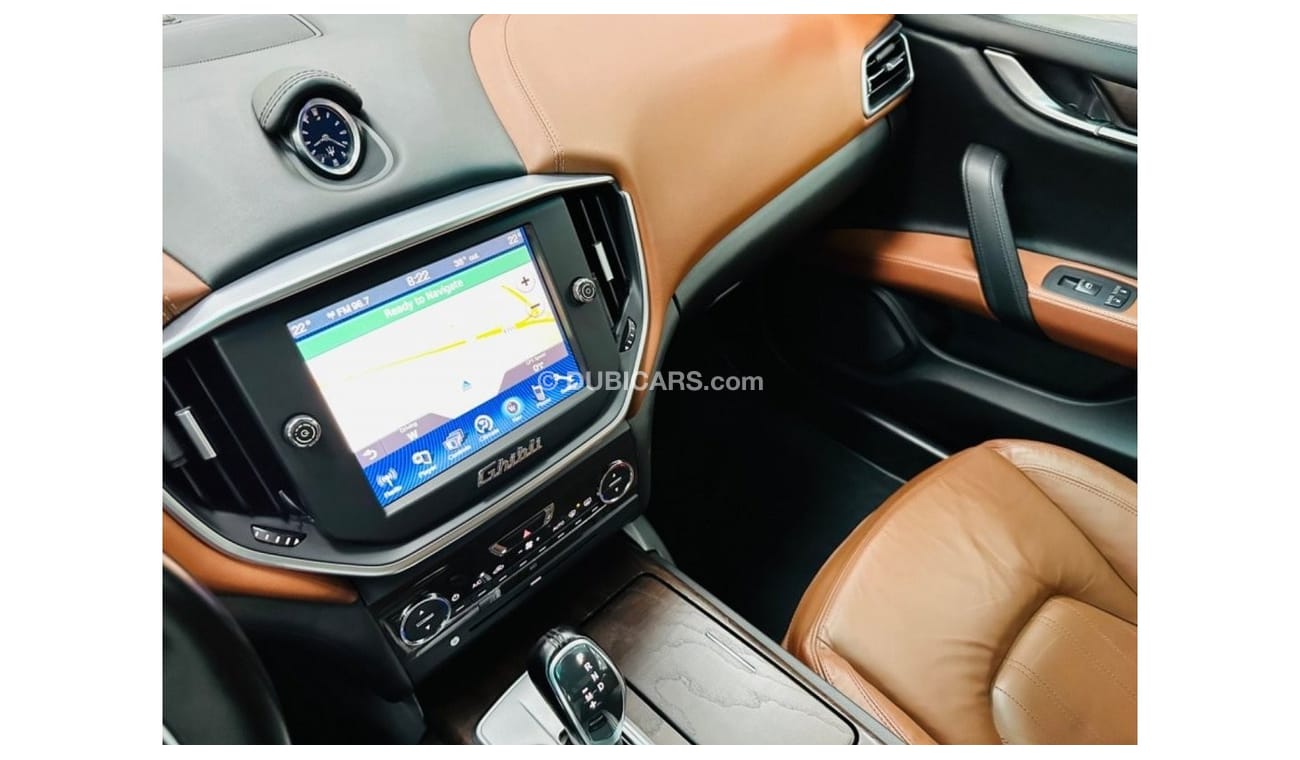 Maserati Ghibli GCC .. FSH .. S .. V6 ..perfect Condition