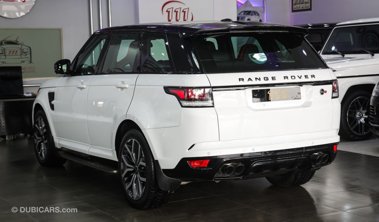 Land Rover Range Rover Sport SVR / GCC Specifications