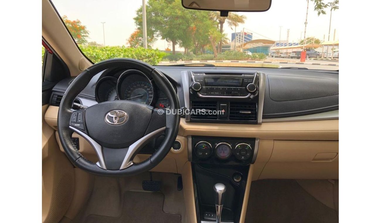 Toyota Yaris FULL SERVICE HISTORY- 2015 - GCC SPECS - AL FUTTAIM -