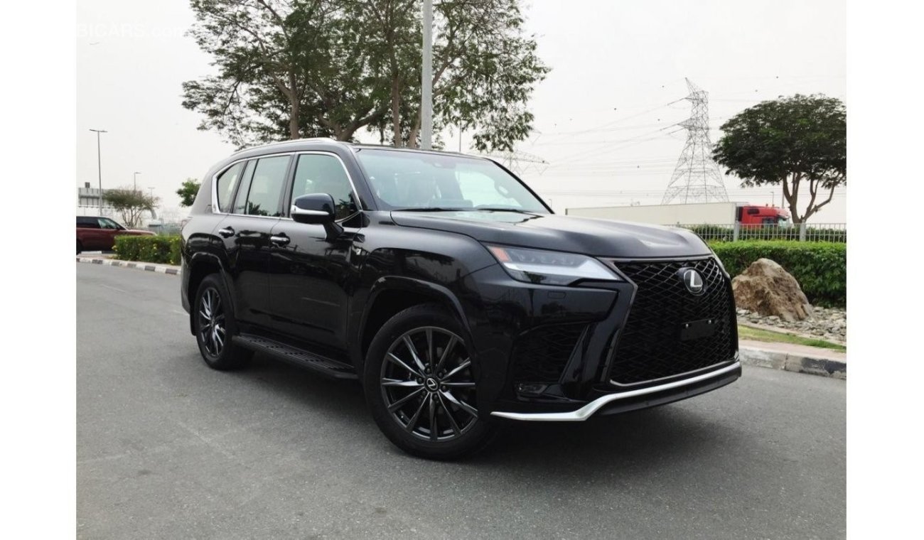 لكزس LX 600 Lexus LX600 2023 New F Sport GCC Spec with Warranty Services