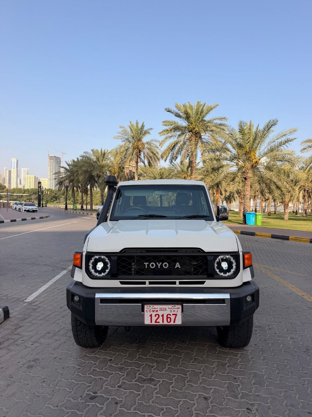 Toyota Land Cruiser GXL with upgrade face