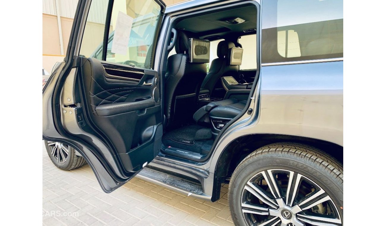 لكزس LX 570 Super Sport 5.7L Petrol Full Option with MBS Autobiography Massage Seat