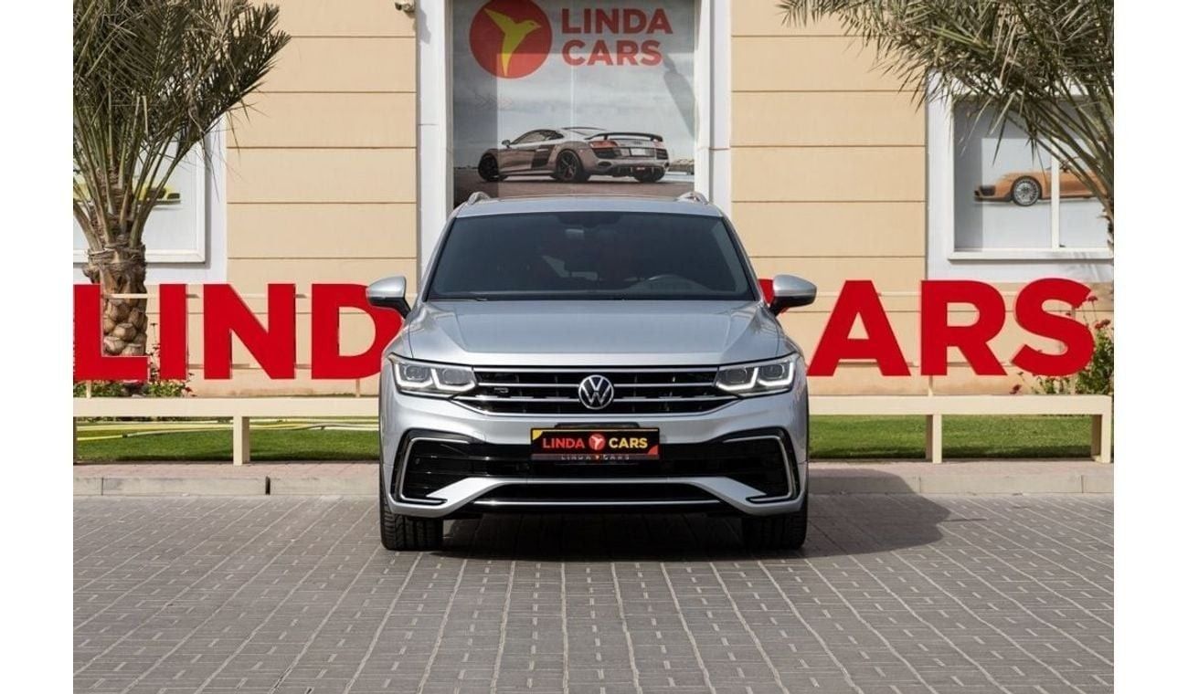 فولكس واجن تيجوان R-Line 2.0L Volkswagen Tiguan R-Line 2022 GCC under Agency Warranty with Flexible Down-Payment.