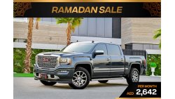 GMC Sierra Denali | 2,642 P.M  | 0% Downpayment | Low Mileage!