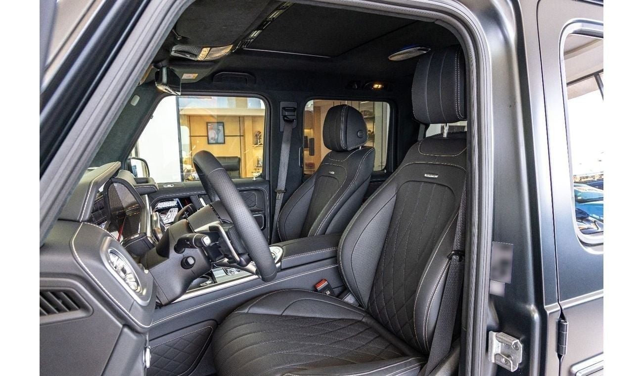مرسيدس بنز G 63 AMG Mercedes-Benz G 63 AMG Fully Loaded - Diamond Seats - Carbon Fiber - 2025 FaceLift