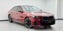 BMW i5 M60 XDRIVE 2024 BMW I5 M60 xDrive, 2029 BMW Warranty, 2030 BMW Service Pack, Very Low Km, GCC