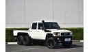 تويوتا لاند كروزر بيك آب 79 DC PUP 6X6 V8 4.5L TURBO DIESEL  MANUAL– 70th ANNIVERSARY EDITION