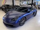 بورش كايمان 718 GTS 4.0L A/T 2020 Porsche 718 Cayman GTS 2.5 - GCC - Full Warranty and Service till 2027