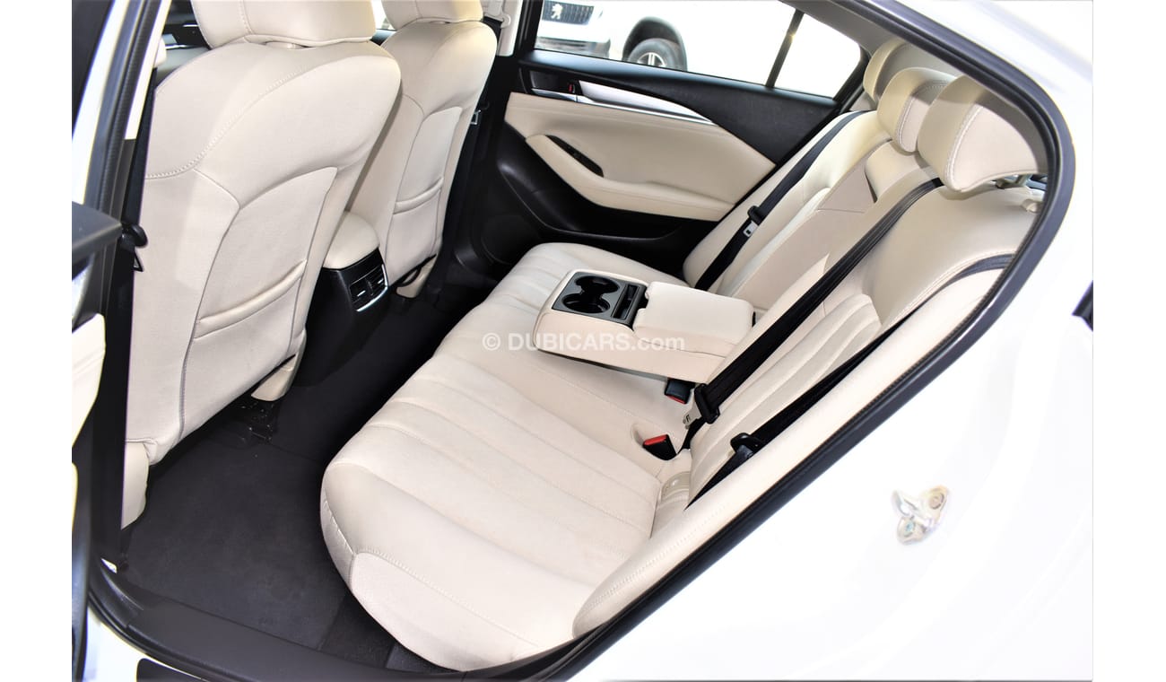 Mazda 6 AED 1299 PM 2.5L S GCC DEALER WARRANTY