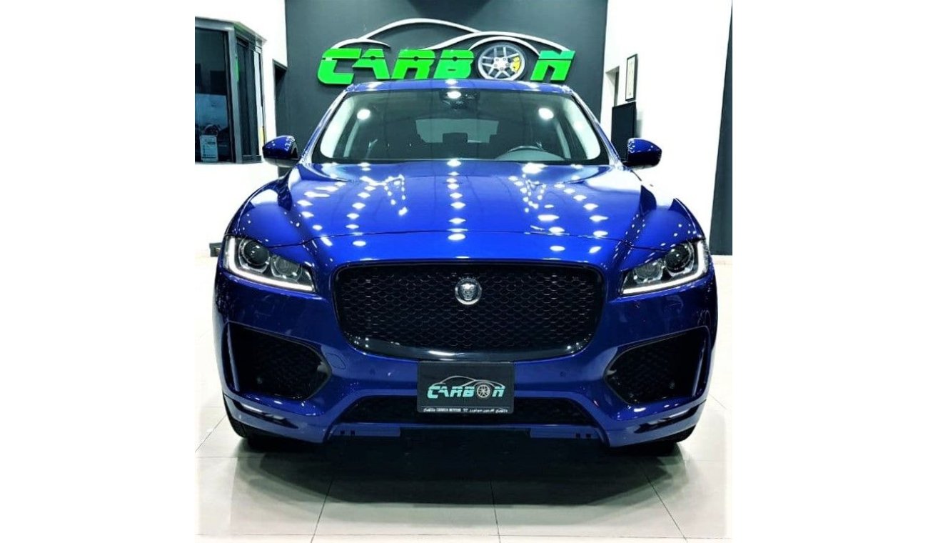 Jaguar F-Pace JAGUAR F PACE 2019 GCC CAR WITH ONLY 47K KM FOR 179K AED INCLUDING FREE INSURANCE,REG,WARRANTY