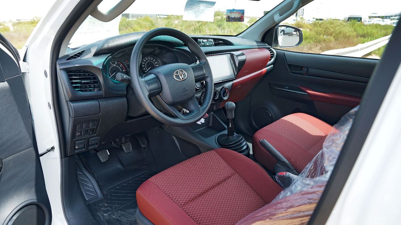تويوتا هيلوكس 2.4L GLX - 4x4 Manual Transmission | Single Cabin with Bed Liner | D-4D | GCC