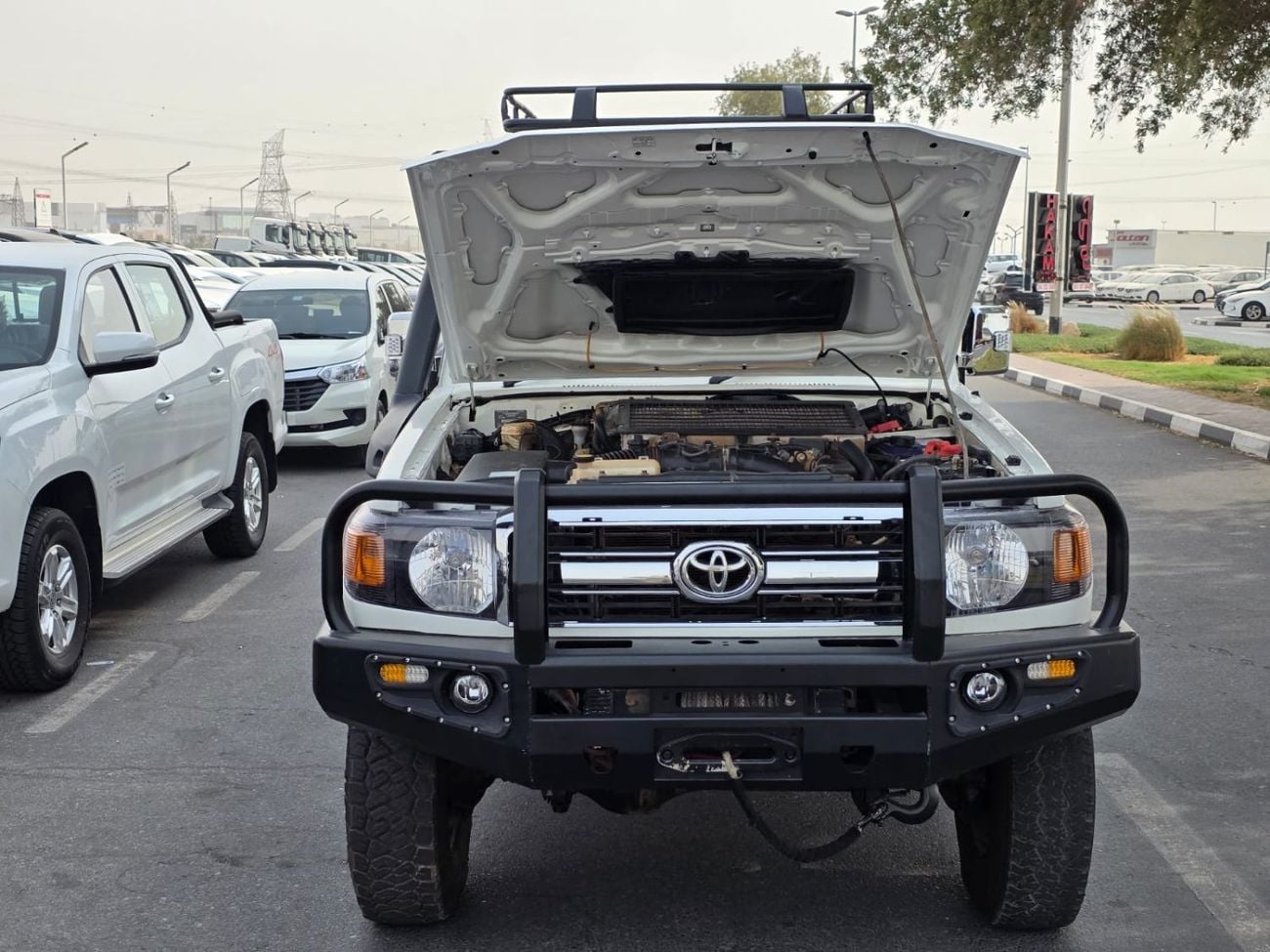 تويوتا لاند كروزر 70 LC76 HT SWB RIGHT HAND 3 DOORS HARDTOP 2014 MODEL V8 DIESEL MANUAL GEAR