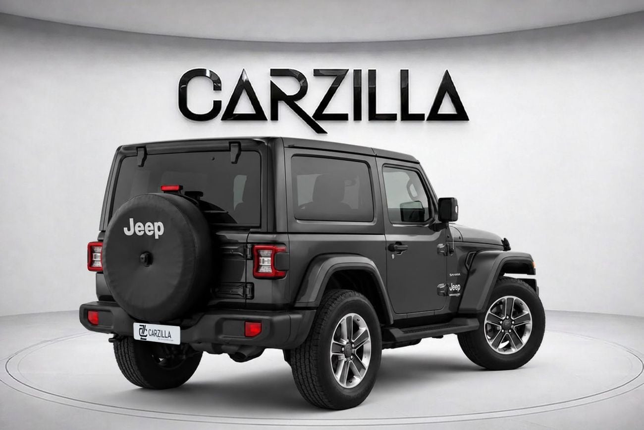 Jeep Wrangler Jeep Wrangler Sahara 3.6 V6 2-Door 2022 l Full Agency Service l AED 2,350 / Monthly