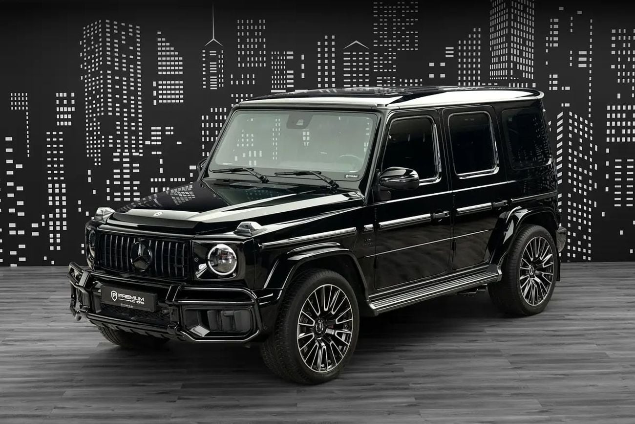 Mercedes-Benz G 63 AMG 4MATIC SUV MERCEDES | G63 AMG | FULL BODY KIT 2025 | GCC SPECS DEALER WARRANTY + SERVICE CONTRACT GA
