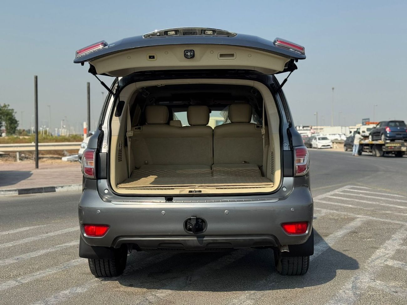 نيسان باترول NISSAN PATROL SE 2014 GCC GRAY COLOR