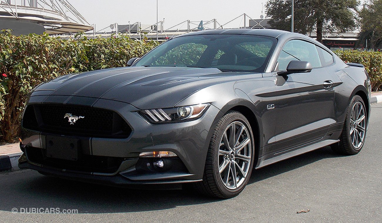 Ford Mustang GT PREMIUM+, GCC Specs with 3Yrs or 100K km Warranty and Free Service 60000 km at AL TAYER