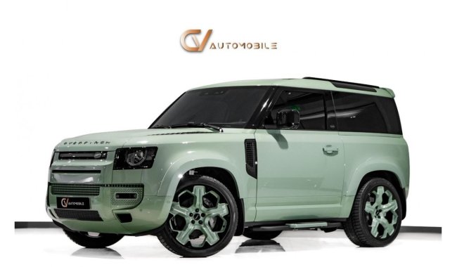 Land Rover Defender 75th Limited Edition P400 with Overfinch Kit - GCC Spec - With Warranty and Service Contract