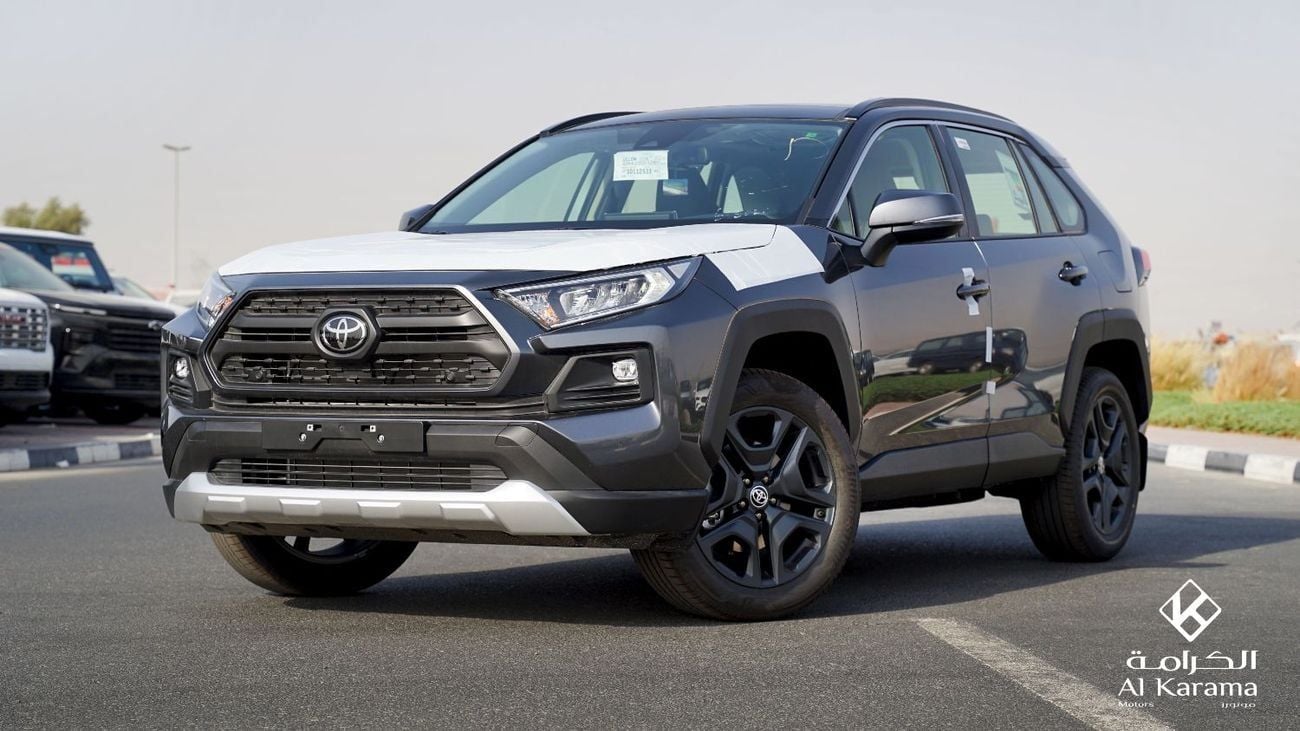 Toyota RAV4 2.5L Adventure with RADAR | Wireless Charger | 19inch Alloy Wheels | GCC Specs | Panoramic Sunroof