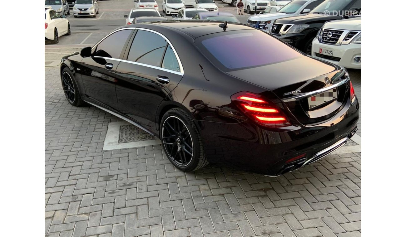 مرسيدس بنز S 550 ‏MERCEDES - S550 AMG - 2014 V8 -BODY KIT63-2019