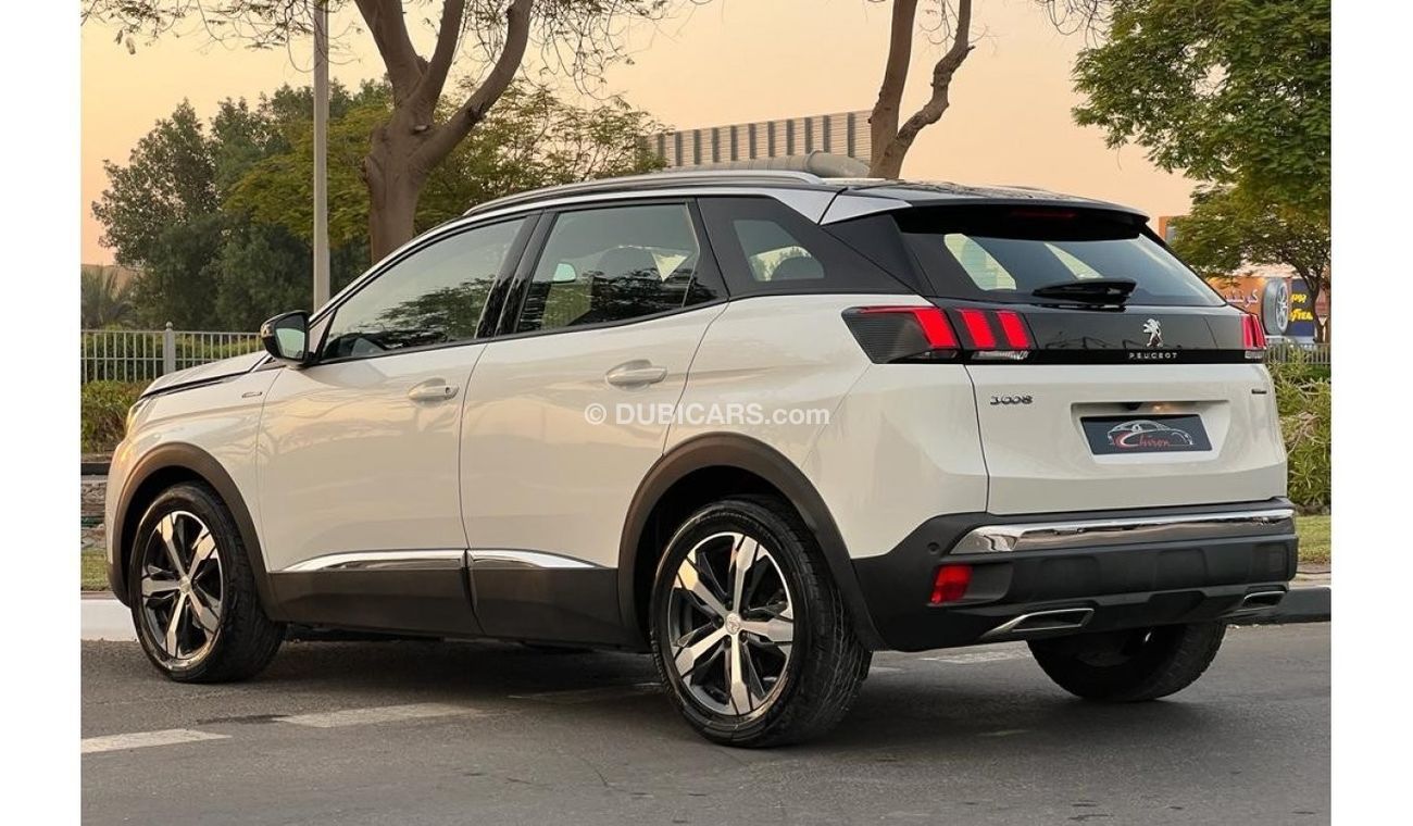 Peugeot 3008 PEUGEOT 3008 2019 GT LINE 1.6L GCC SERVICE HISTORY ORIGINAL PAINT UNDER WARRANTY