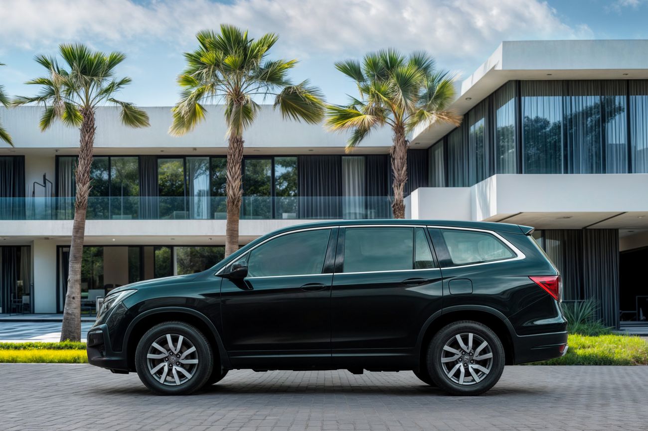 Honda Pilot Pilot EX AWD | 1,469 P.M | 0% Downpayment | Excellent Condition! | Ramadan Offer!