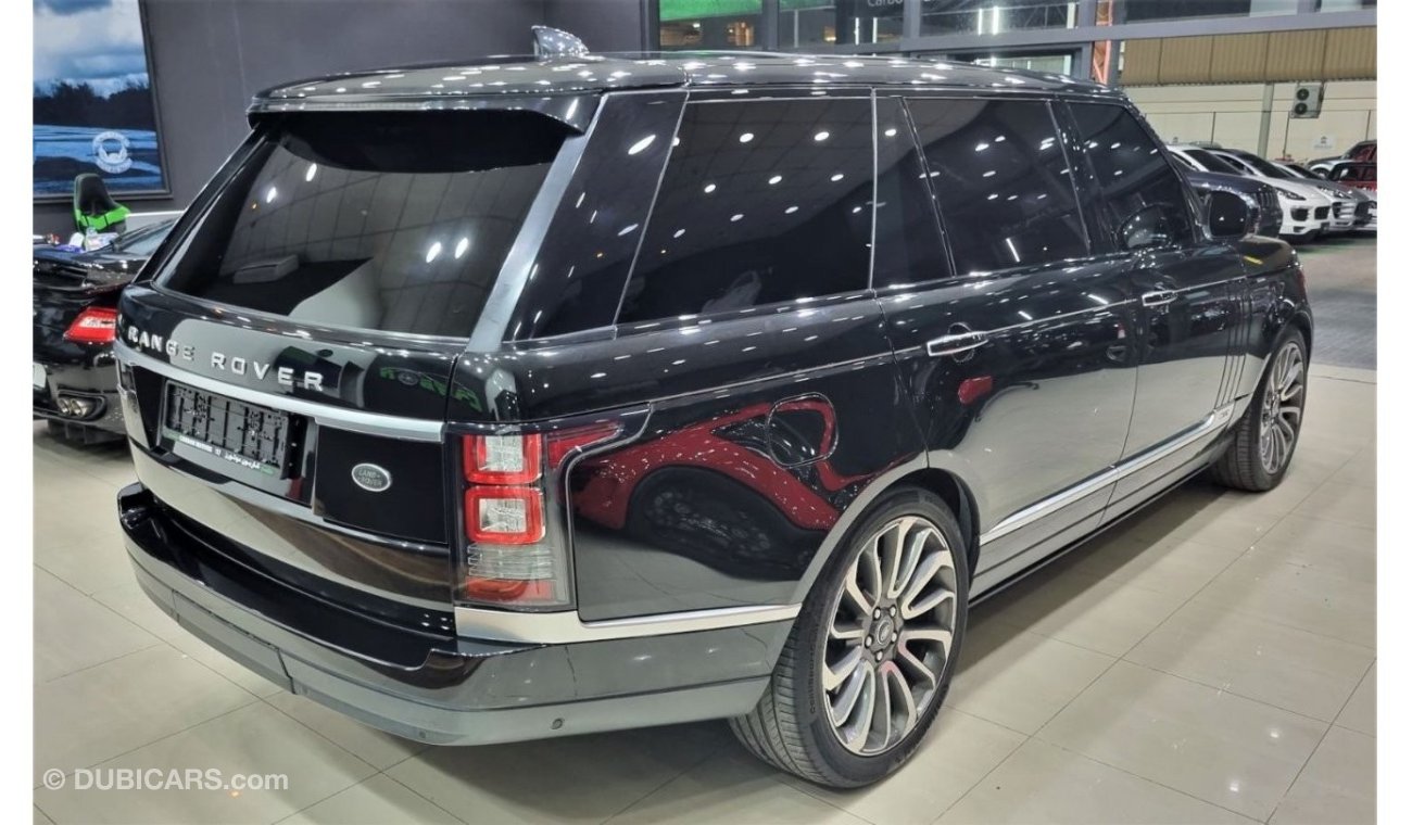 لاند روفر رانج روفر أوتوبايوجرافي RANGE ROVER VOGUE AUTOBIOGRAPHY LONG WHEELBASE IN PERFECT CONDITION FOR 199K AED