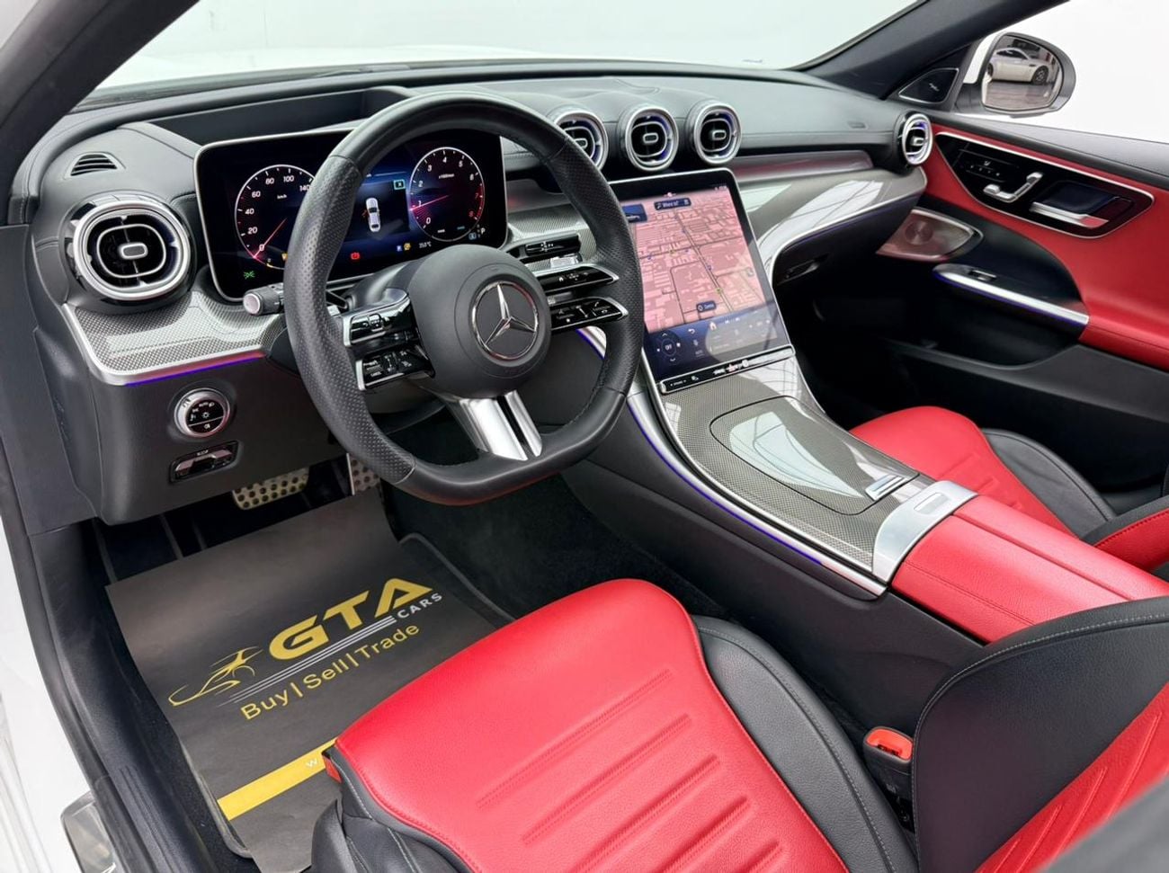 مرسيدس بنز C 200 كوبيه 2024 Mercedes Benz C200 Premium+, 2028 MB Warranty, 2027 MB Service Pack, Excellent Condition, GCC