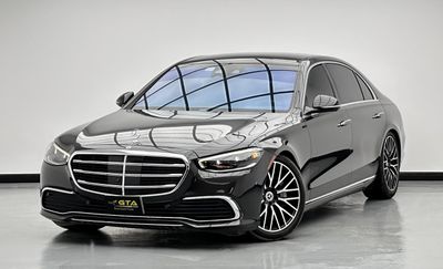 Mercedes-Benz S 500 4MATIC 3.0L 2022 Mercedes S500 4MATIC, 1 Year Unlimited KM Warranty, Excellent Condition