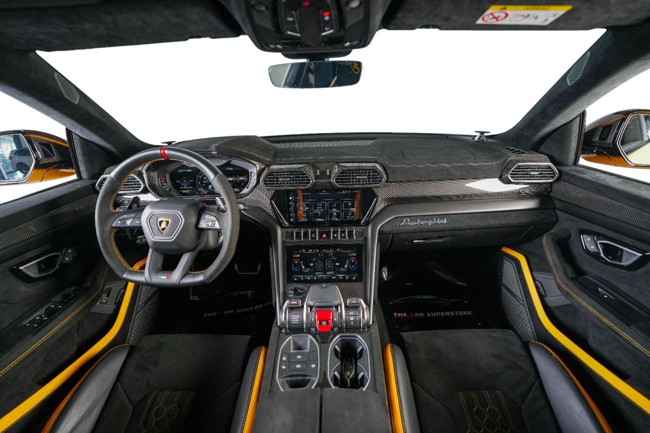 Lamborghini Urus PERFORMANTE Full Carbon Fibre Package - Rally Mode - Full option - Special Colour Giallo Auge