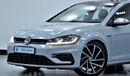 Volkswagen Golf EXCELLENT DEAL for our Volkswagen Golf R ( 2018 Model! ) in Pastel White Color! GCC Specs