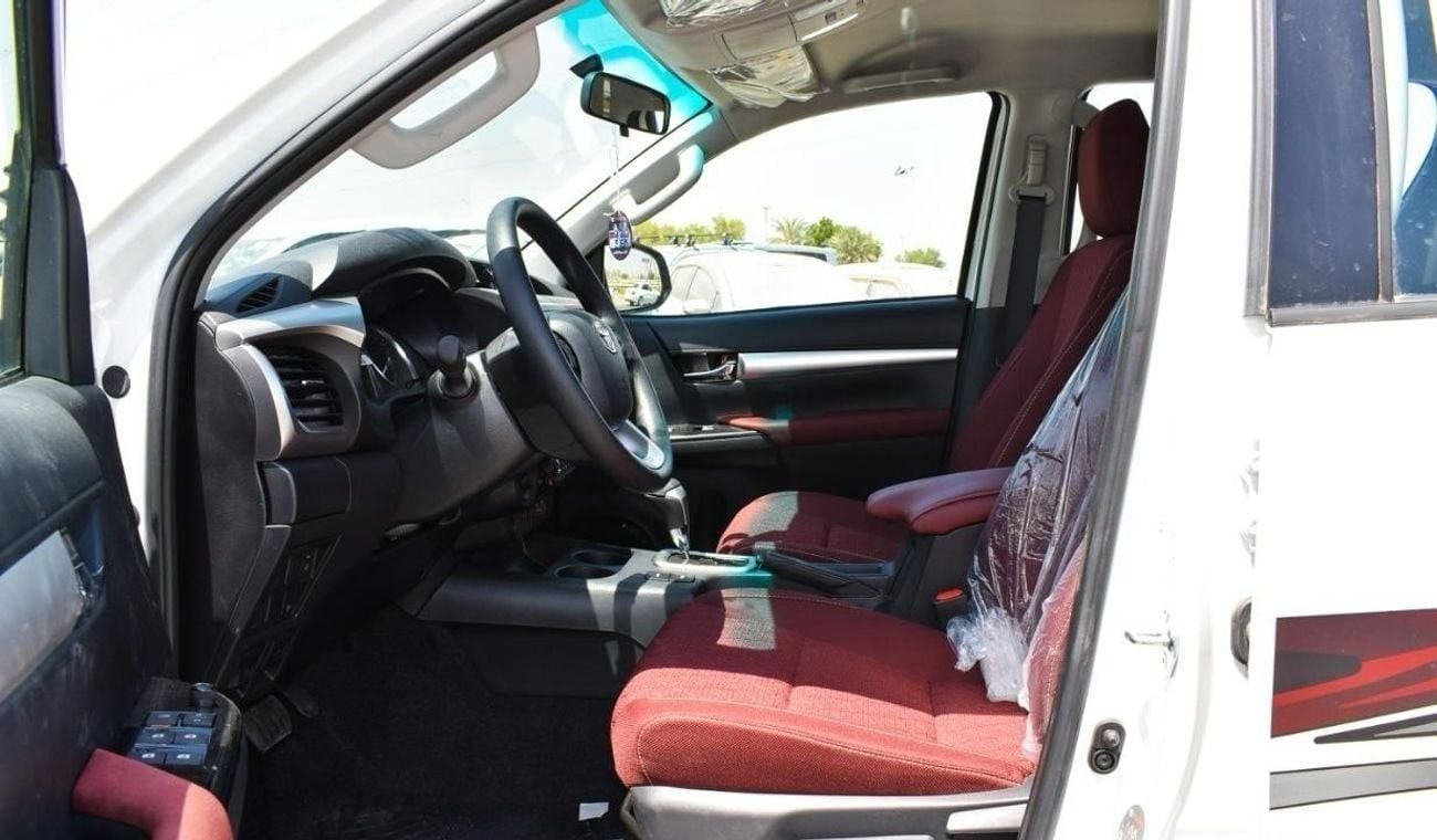 تويوتا هيلوكس S GLX 2.7L 4WD A/T S GLX 2.7L 4WD, KEYLESS ENTRY, PUSH START, SEAT COOLER , MODEL 2024 SAUDI SPECS