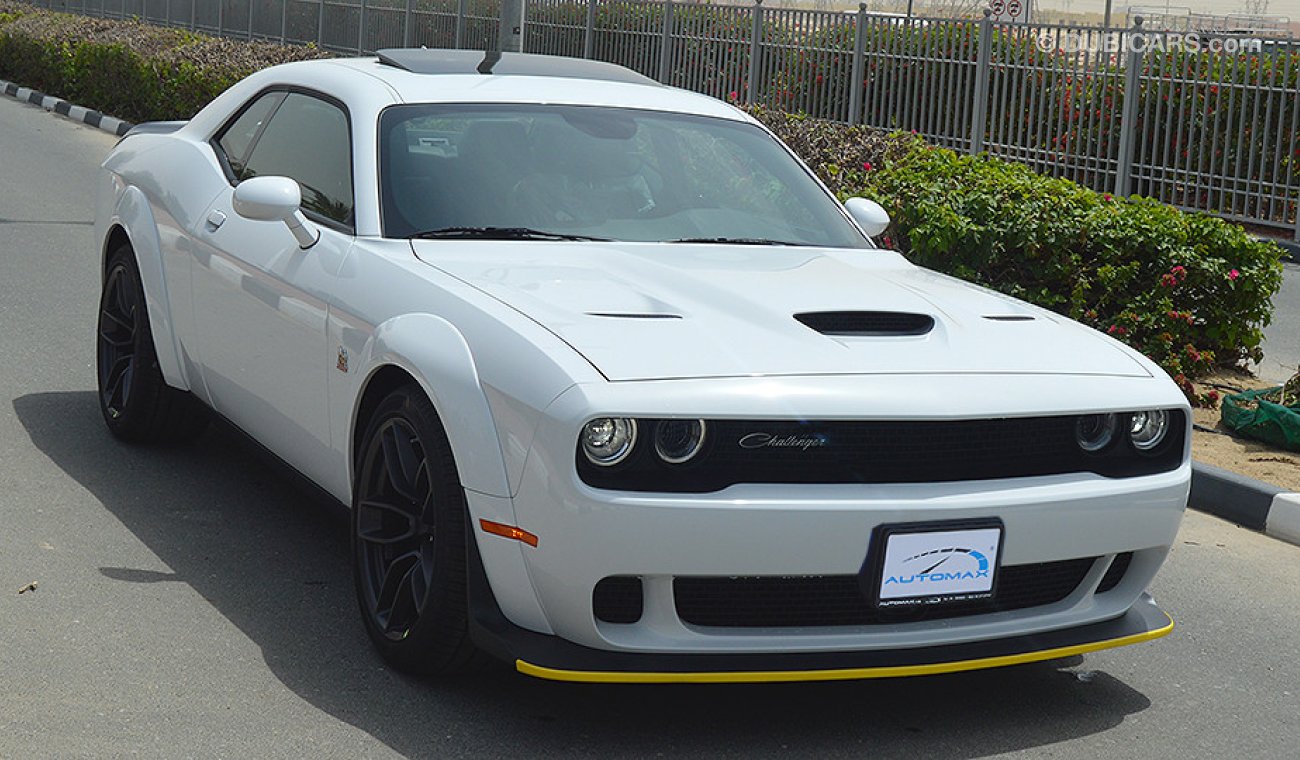 Dodge Challenger 2019 Scatpack WIDEBODY, 6.4L V8 GCC, 0km w/ 3 Years or 100,000km Warranty (RAMADAN OFFER)