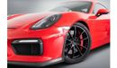Porsche 718 Cayman GT4 4.0L (414 HP) M/T