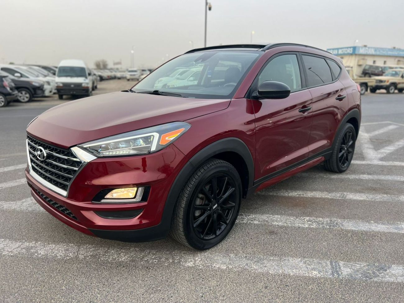 Hyundai Tucson 2021 Hyundai Tucson Black Edition Full Option Panoramic -  - 2.4L -V4 - AWD 4x4 - Trunk Auto Push St
