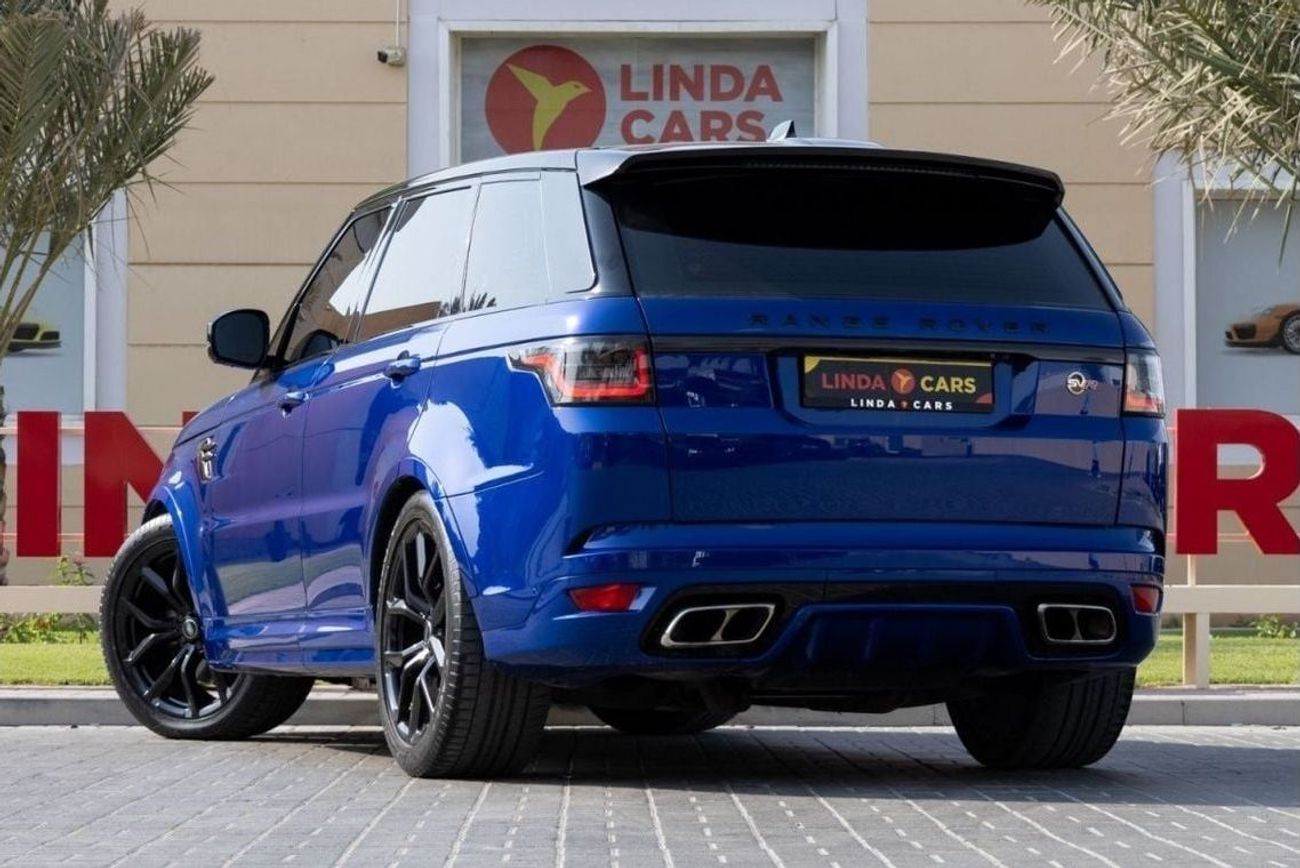 لاند روفر رينج روفر سبورت Range Rover Sport SVR 2019 GCC under Warranty with Flexible Down-Payment.