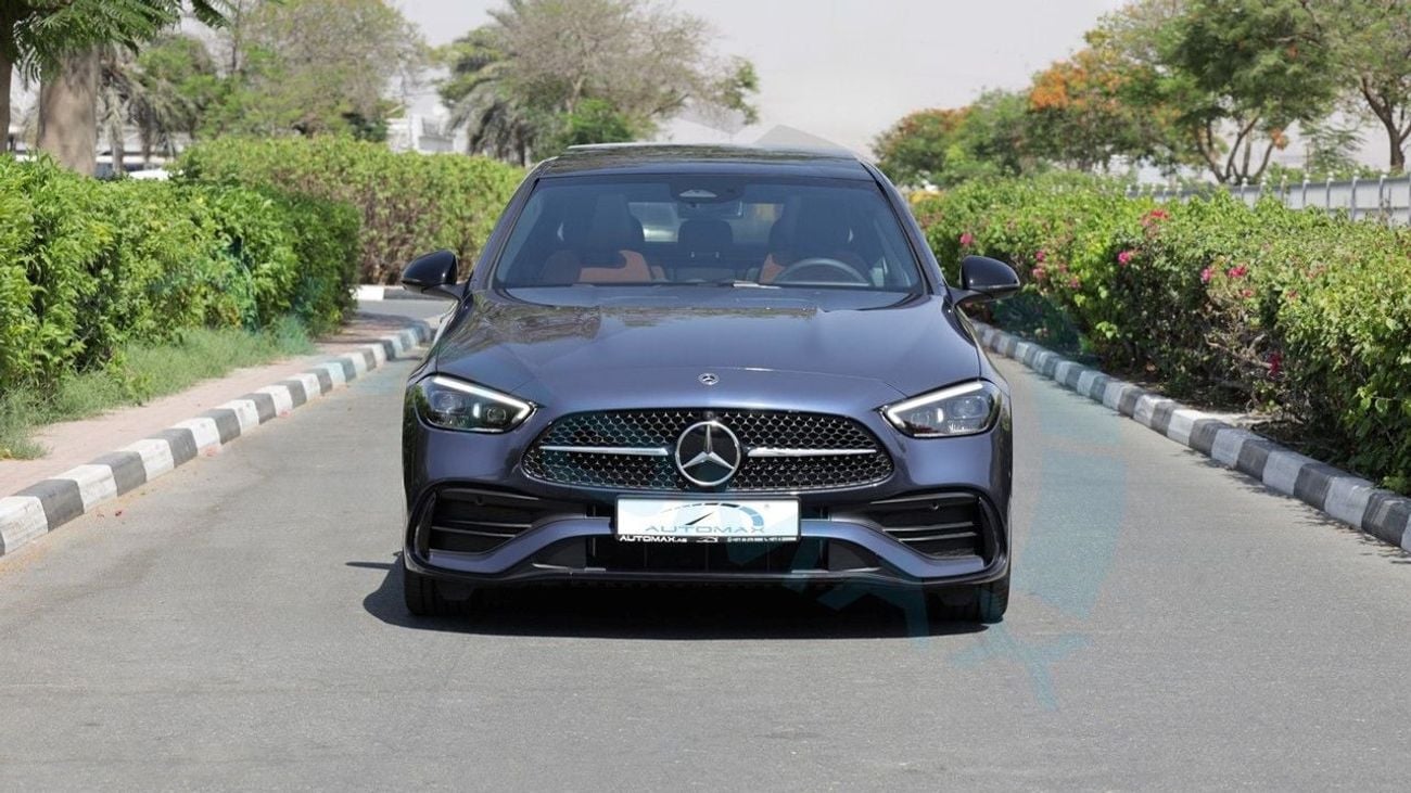 مرسيدس بنز C 200 AMG Premium Plus EQ Boost 1.5T RWD GCC 2026 With 2 Years Unlimited Mileage Warranty At Official Deal