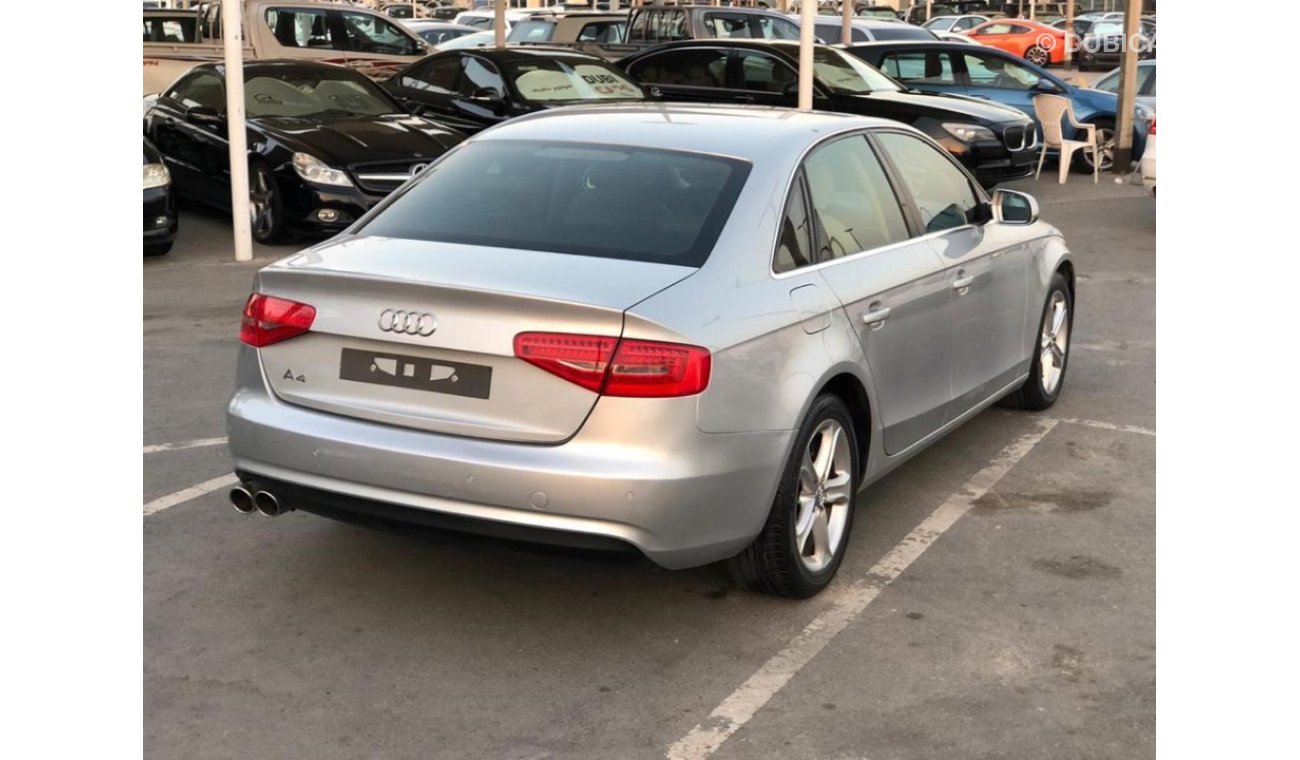 Audi A4 Audi A4 model 2013 GCC car prefect condition full option sun roof leather seats back camera back air