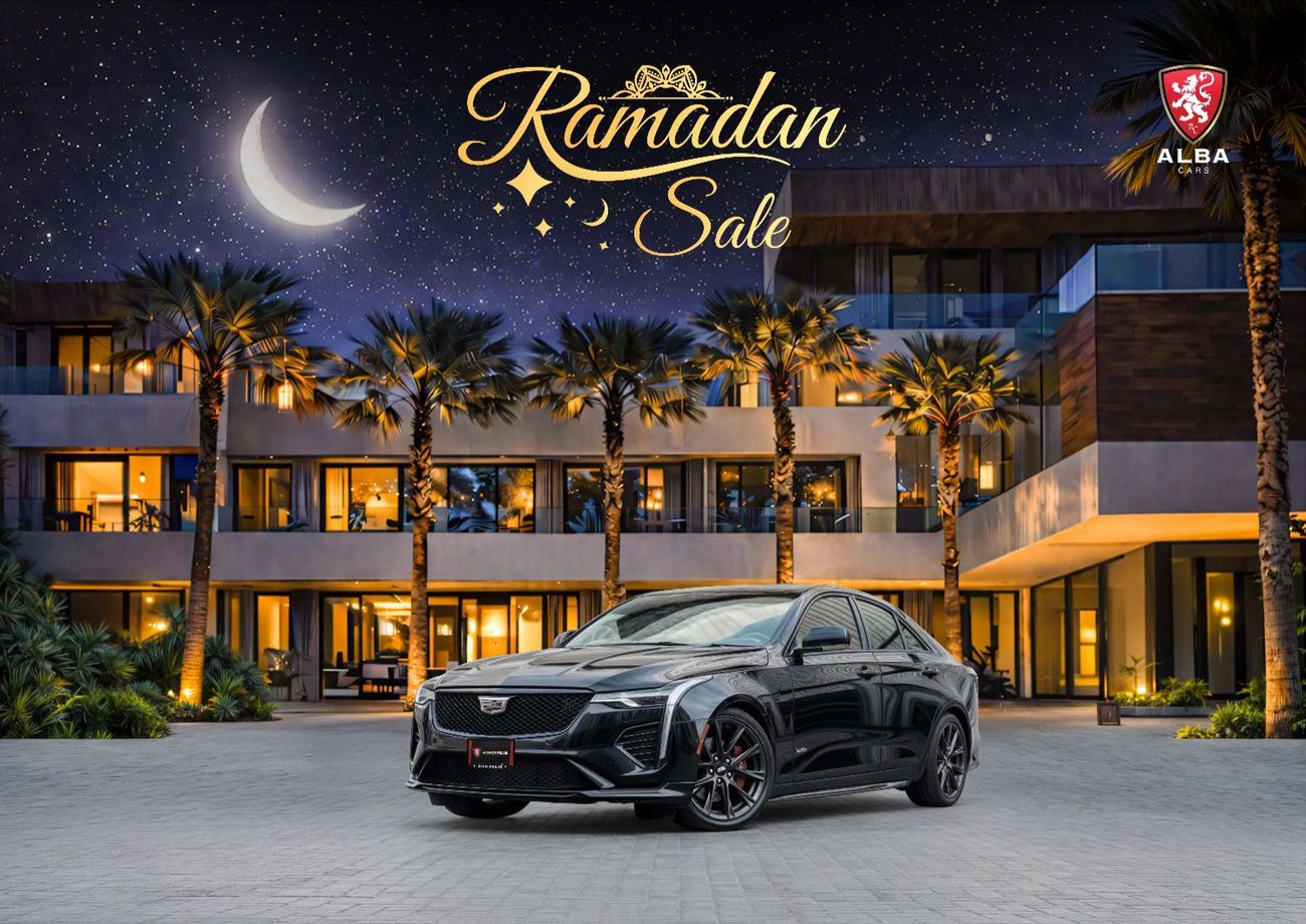 Cadillac CT4 CT4-V | 2,253 P.M | 0% Downpayment | Cadillac CT4-V|Cadillac Warranty | Ramadan Offer!