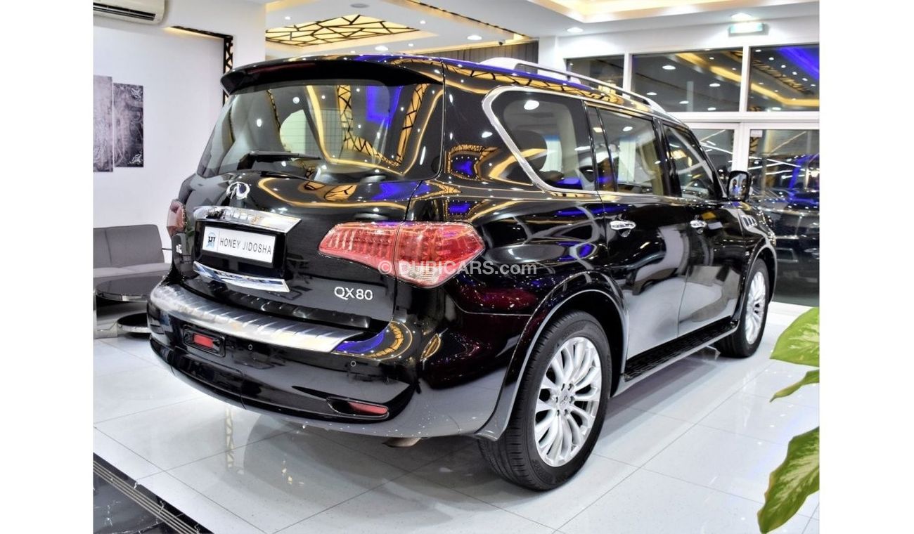 إنفينيتي QX80 EXCELLENT DEAL for our Infiniti QX80 ( 2017 Model ) in Black Color GCC Specs