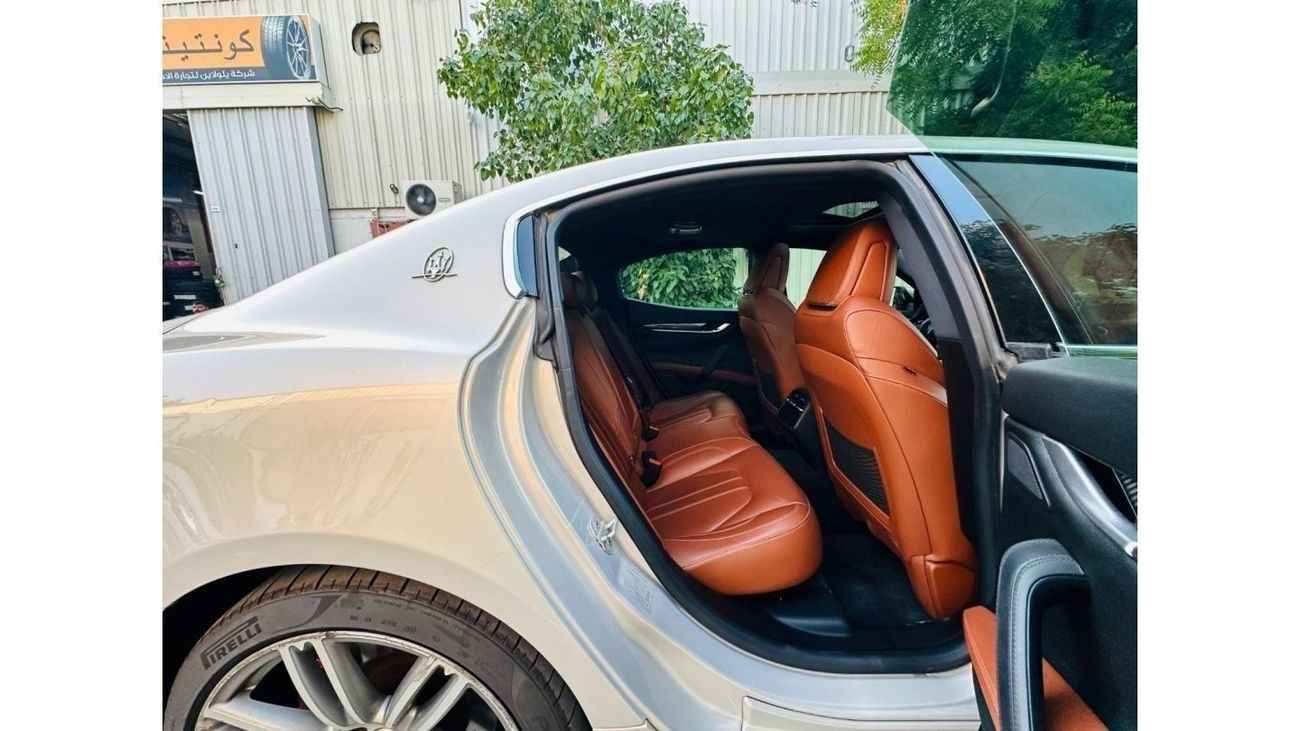 Maserati Ghibli S Q4 AED 1,16 PM | MASERATI GHIBLI 3.0L V6 | GCC SPECS | ORIGINAL PAINT | MINT CONDITION