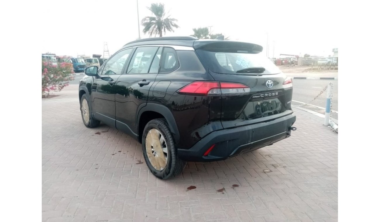 تويوتا كورولا كروس Limited 1.8 petrol Hybrid  2023  Black color 4X2  FWD